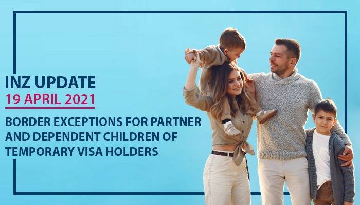 Some Respite For Partners And Dependent Children Of Temporary Visa Holders