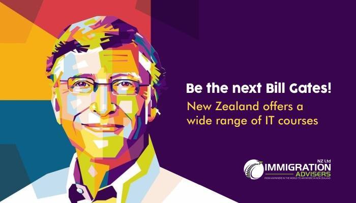 Want to become the next Bill Gates? Check out the courses offered by NZ Universities and Institutes
