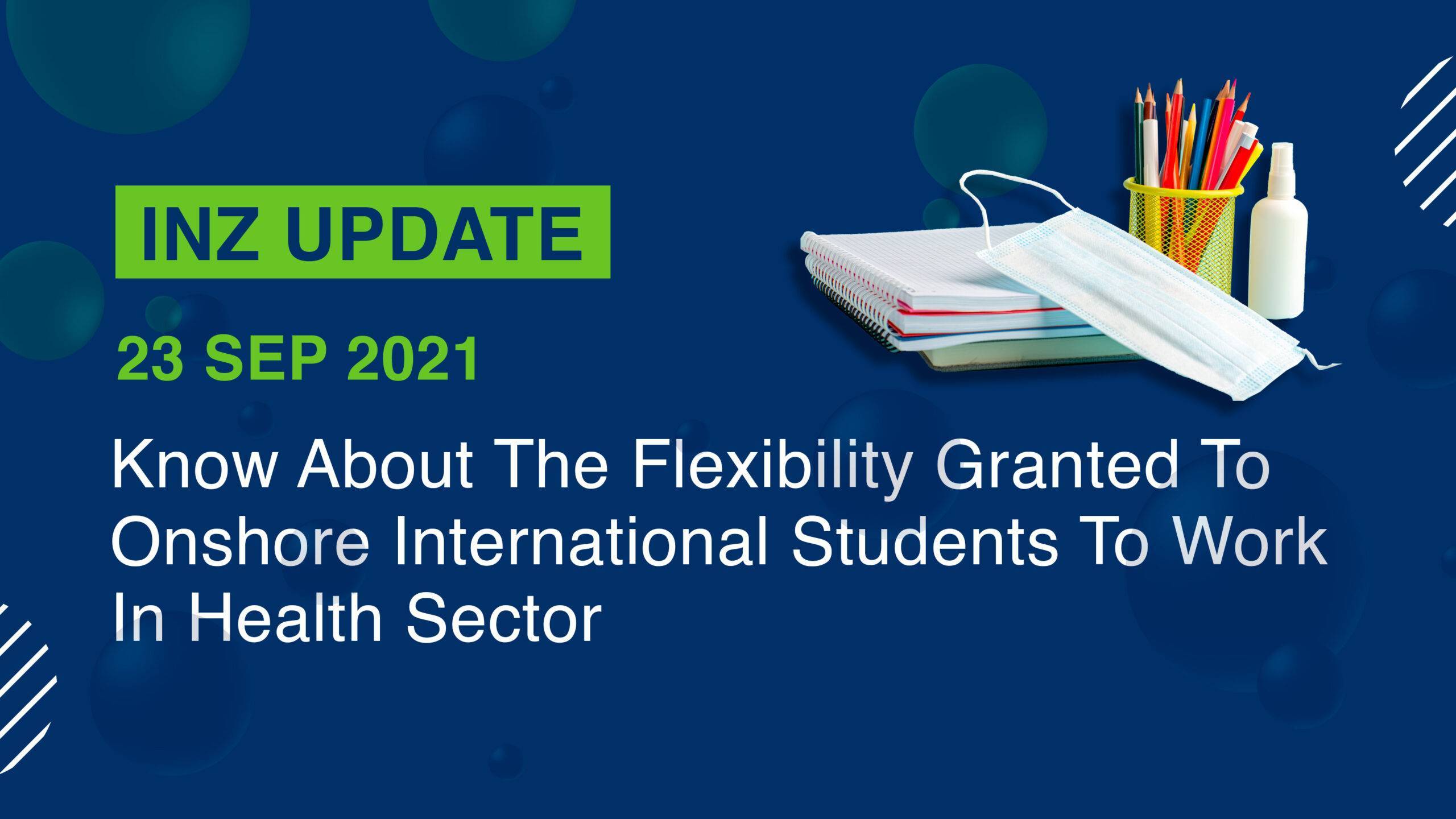 Know About The Flexibility Granted To Onshore International Students To Work In Health Sector