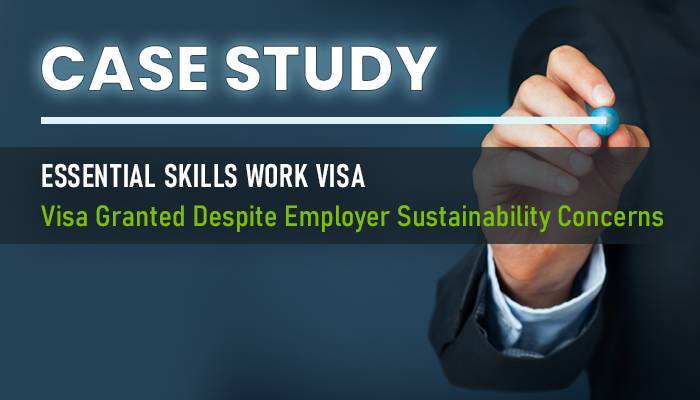 Essential Skills Work Visa