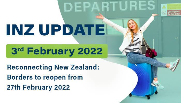 Reconnecting New Zealand: Borders to Reopen from 27th February