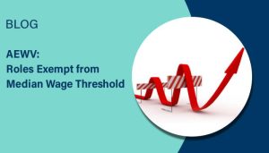 AEWV: Roles Exempt from Median Wage Threshold