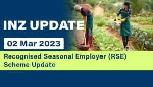 Recognised Seasonal Employer (RSE) Scheme Update