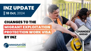 Changes to the Migrant Exploitation Protection Work Visa by INZ
