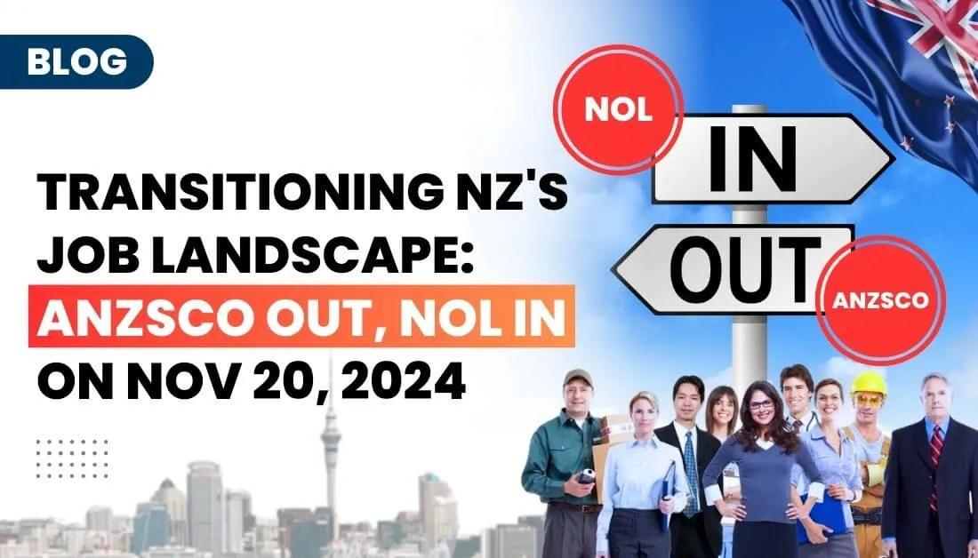 Transitioning NZ's Job Landscape: ANZSCO Out, NOL In on November 20, 2024
