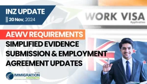 Streamlined AEWV Requirements: Simplified Evidence Submission and Employment Agreement Updates